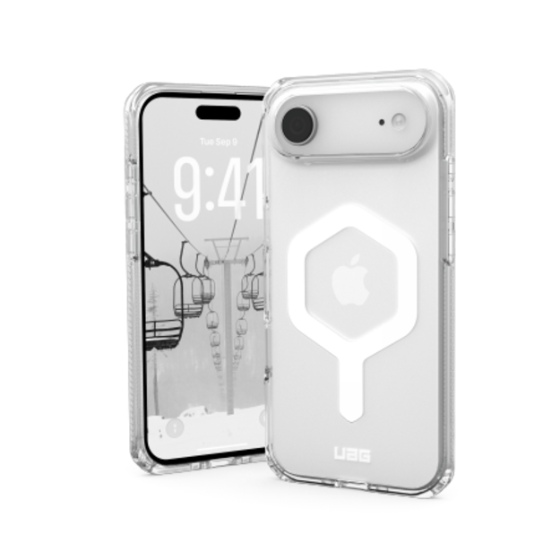 UAG Plyo MagSafe Case for iPhone Air - Clear and White