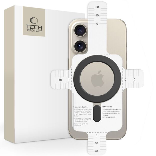 Tech-Protect MagMat MagSafe Magnetic Ring Universal - Black