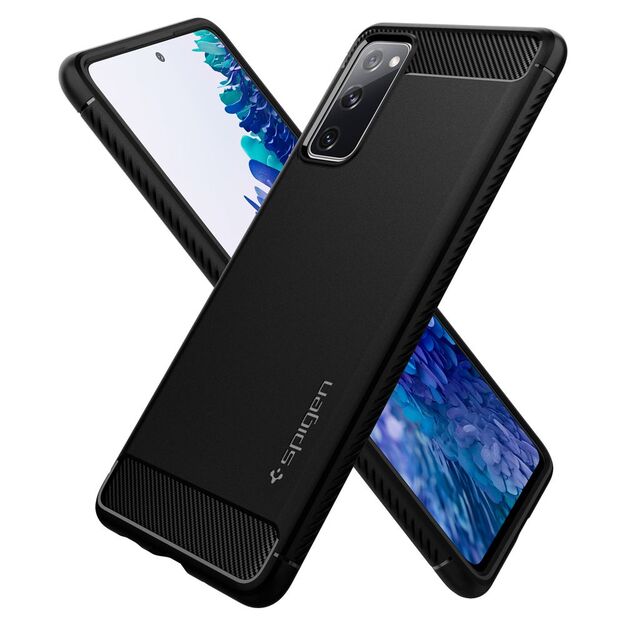 Spigen Rugged Armor Case for Samsung Galaxy S20 FE - Matte Black 18