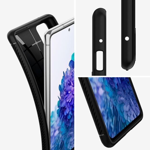 Spigen Rugged Armor Case for Samsung Galaxy S20 FE - Matte Black 21