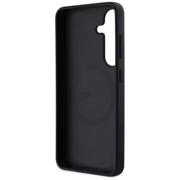 DKNY Leather Checkered Pattern MagSafe case for Samsung Galaxy S25 taupe 6