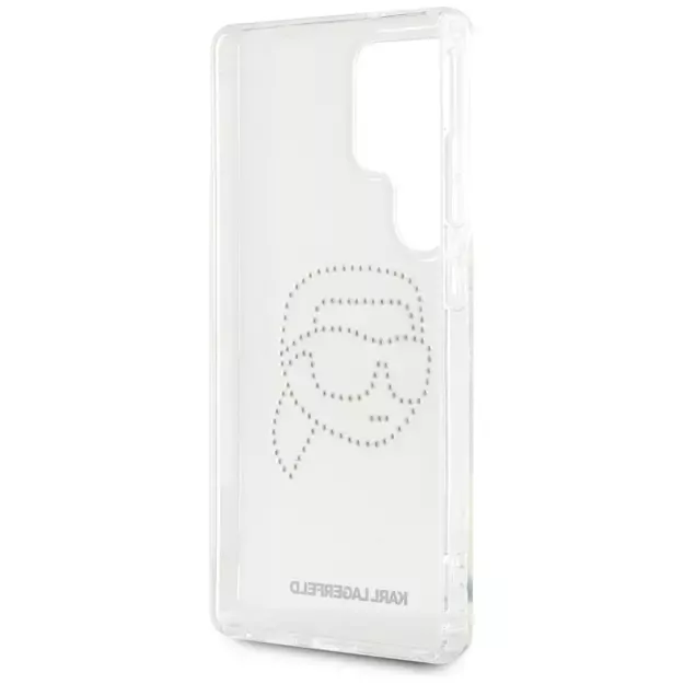 Case Karl Lagerfeld Rhinestones Karl Head Logo Samsung Galaxy S25 Ultra transparent 13