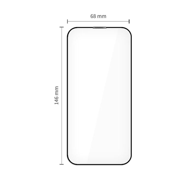 Tech-Protect Quick Set+ 2-pack tempered glass for iPhone 17 Pro - black 2