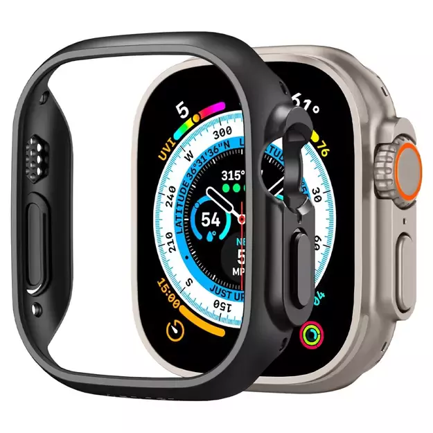 Spigen Thin Fit Case for Apple Watch Ultra (49mm) - Black 1