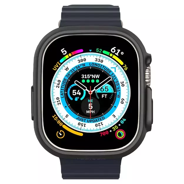 Spigen Thin Fit Case for Apple Watch Ultra (49mm) - Black 7