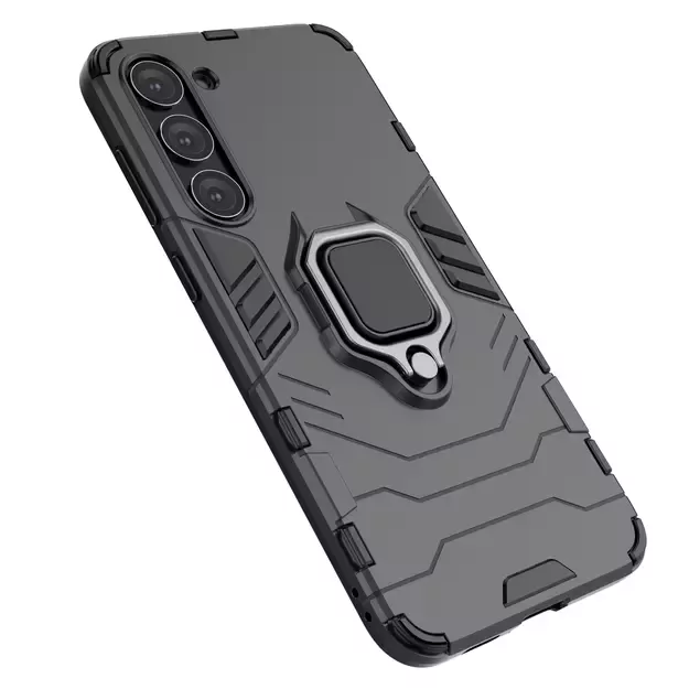 Ring Armor case for Samsung Galaxy S23+ armored cover magnetic holder ring black 15