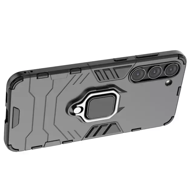 Ring Armor case for Samsung Galaxy S23+ armored cover magnetic holder ring black 23