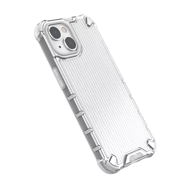 Ombre Protect Case for iPhone 14 Plus armored cover pink and blue 20