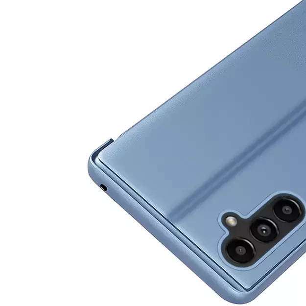 Clear View Case cover for Samsung Galaxy A14 flip cover blue 6