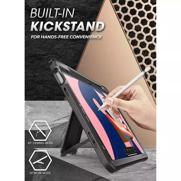 Supcase Unicorn Beetle Pro iPad 10.9&#39 &#39  2022 Case - Black 4