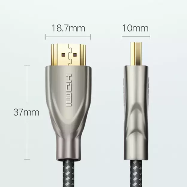Ugreen cable HDMI 2.0 4K 60Hz 1m gray (HD131) 9