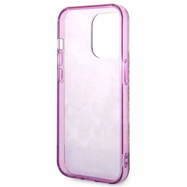 Guess Porcelain Collection case for iPhone 14 Pro Max - fuchsia 6