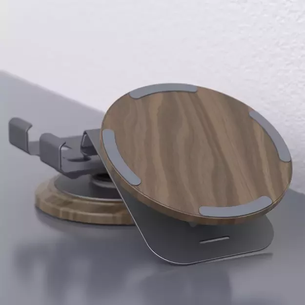 Dudao F17M 360° metal phone stand - gray 6