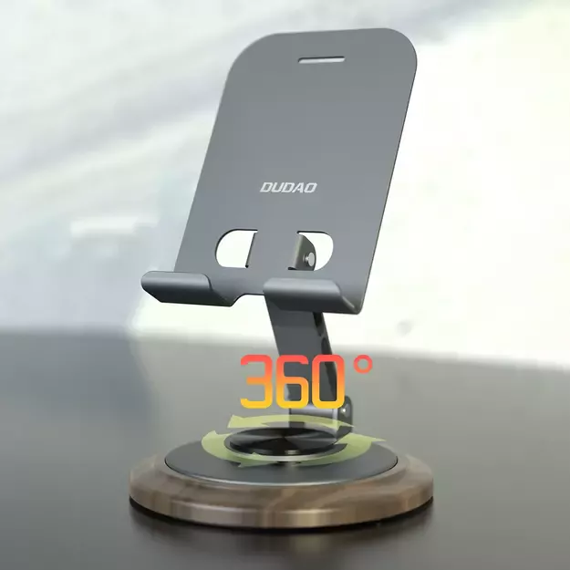 Dudao F17M 360° metal phone stand - gray 4