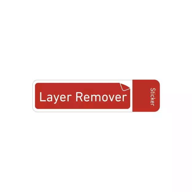 Fast Skin TOP Layer Removal Stickers (900 pcs.)