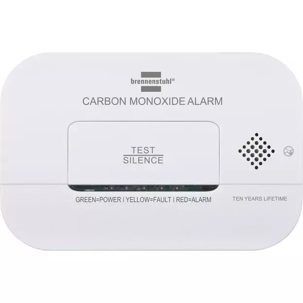 Brennenstuhl CM A 3030 carbon monoxide and gas sensor with alarm signal and LED display - white 1