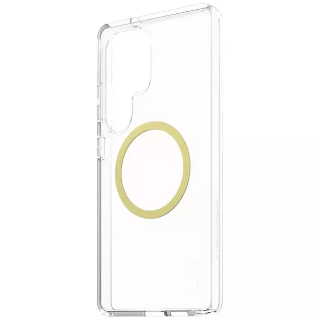 CARE by PanzerGlass Flagship Urban Combat Chardonnay QI Case for Samsung Galaxy S25 Ultra - Transparent 2