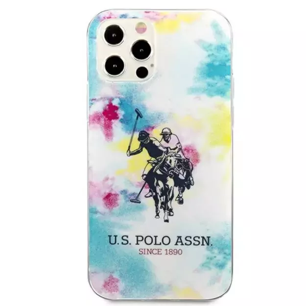US Polo USHCP12LPCUSML iPhone 12 Pro Max 6,7  multicolor Tie & Dye Collection 2