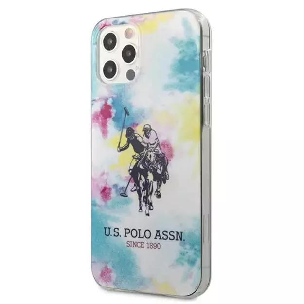 US Polo USHCP12LPCUSML iPhone 12 Pro Max 6,7  multicolor Tie & Dye Collection 1