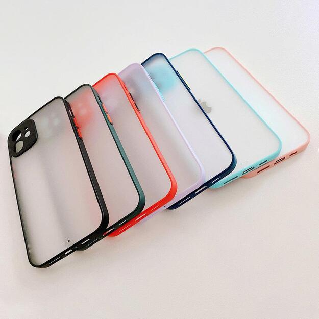 Milky Case silicone flexible translucent case for Samsung Galaxy A42 5G black 13