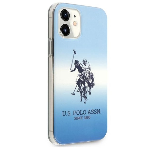 US Polo USHCP12SPCDGBL iPhone 12 mini 5,4  niebieski/blue Gradient Collection 3