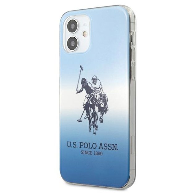 US Polo USHCP12SPCDGBL iPhone 12 mini 5,4  niebieski/blue Gradient Collection 1