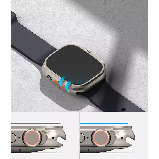 Ringke ID FC Glass 4-pack tempered glass for Apple Watch Ultra 1 / 2 (49 mm) 18