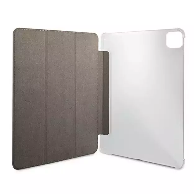 Guess Saffiano Collection case for iPad 12.9&quot  2021 Book Cover - black 3