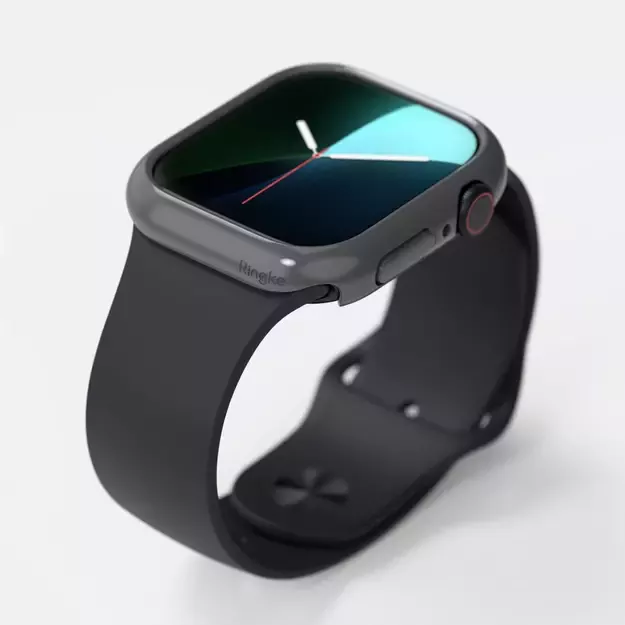 Ringke Slim 2-pack Case for Apple Watch 10 46mm - Clear and Matte Black 4