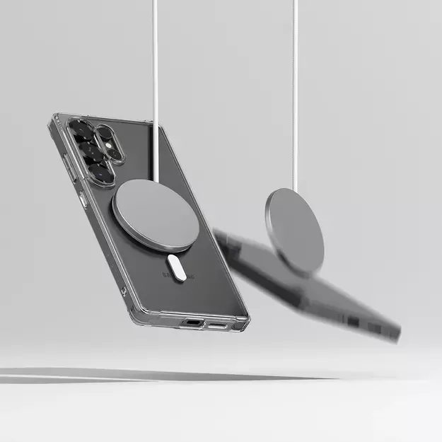 Ringke Fusion MagSafe Case for Samsung Galaxy S25 Ultra - Clear 4