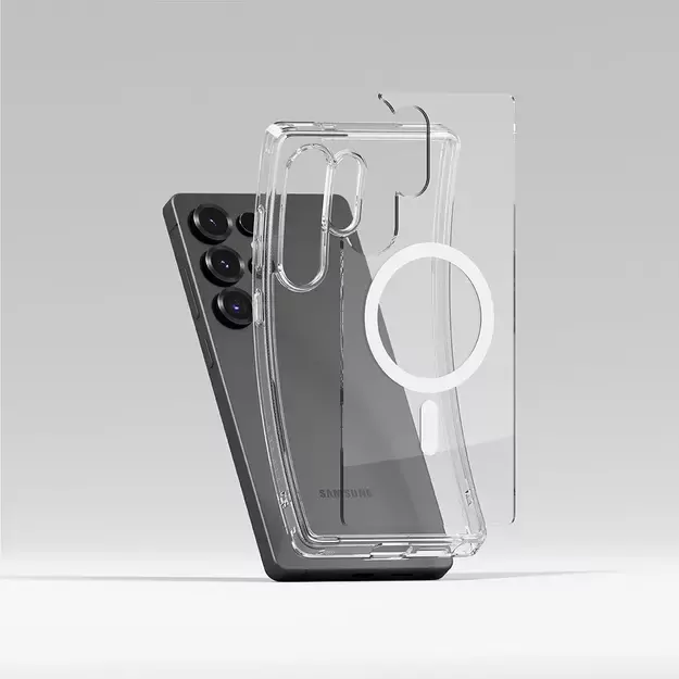 Ringke Fusion MagSafe Case for Samsung Galaxy S25 Ultra - Clear 3