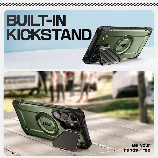 Supcase UB XT Mag Case for Samsung Galaxy S25 Ultra - Olive 7