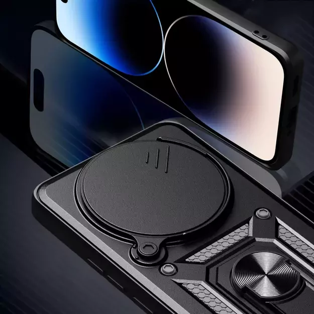 Tech-Protect CamShield Pro Case for Xiaomi Redmi Note 14 Pro+ 5G - Matte Black 3