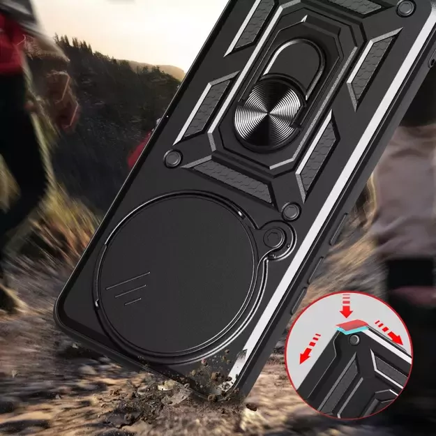 Tech-Protect CamShield Pro Case for Xiaomi Redmi Note 14 Pro+ 5G - Matte Black 2