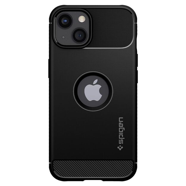 Spigen Rugged Armor iPhone 13 Case - Matte Black 1