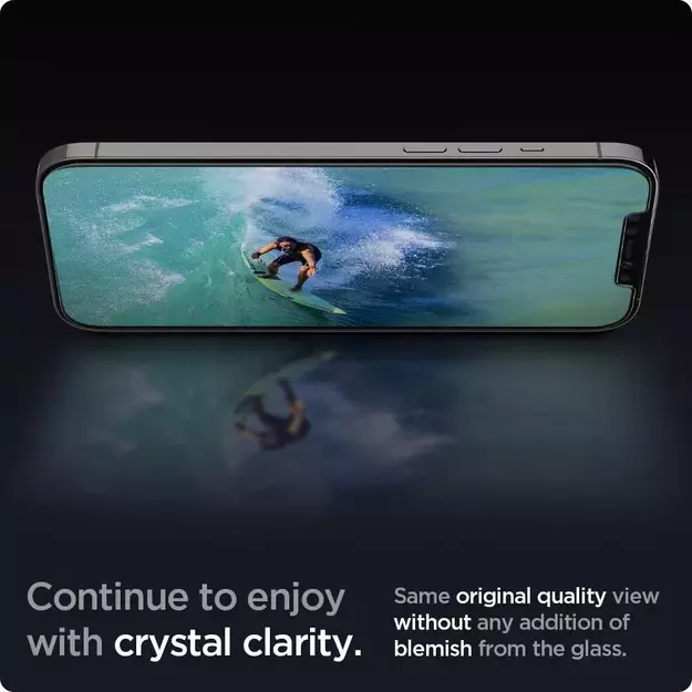 Spigen Glas.tR EZ Fit Tempered Glass for iPhone 12 / iPhone 12 Pro - 2 pcs. 18