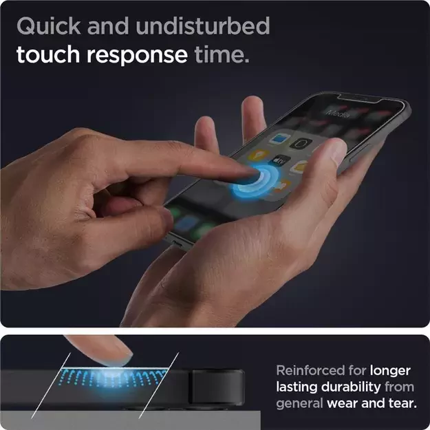 Spigen Glas.tR EZ Fit Tempered Glass for iPhone 12 / iPhone 12 Pro - 2 pcs. 9