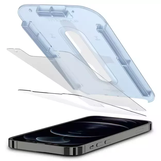 Spigen Glas.tR EZ Fit Tempered Glass for iPhone 12 / iPhone 12 Pro - 2 pcs. 13