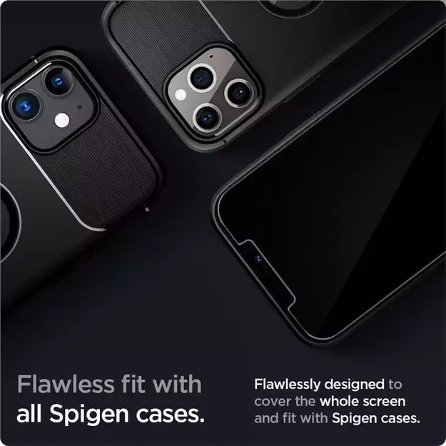 Spigen Glas.tR EZ Fit Tempered Glass for iPhone 12 / iPhone 12 Pro - 2 pcs. 10