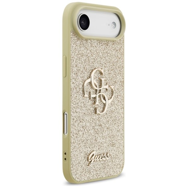 Guess Fixed Glitter Big 4G case for iPhone Air - gold 3