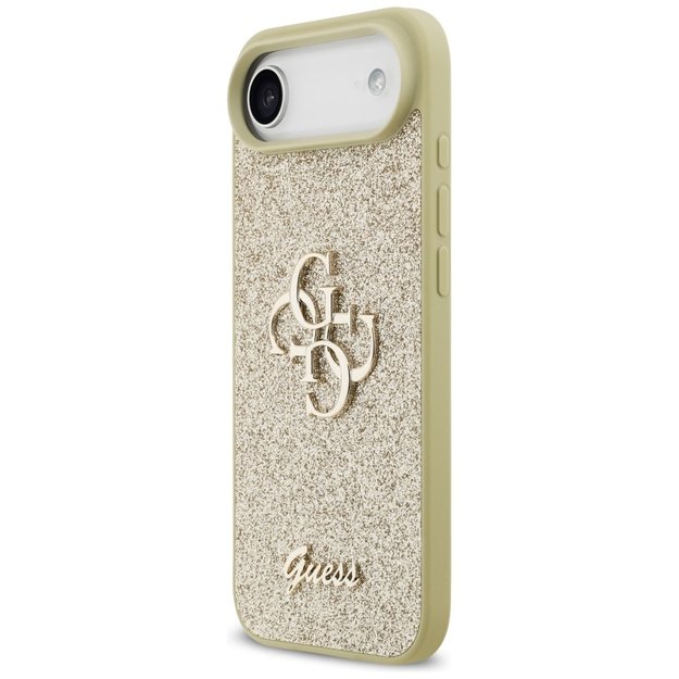 Guess Fixed Glitter Big 4G case for iPhone Air - gold 1