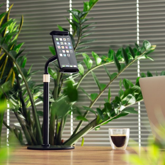 [RETURNED ITEM] Wozinsky stand for tablet and phone on the desk black (WTHBK4) 17