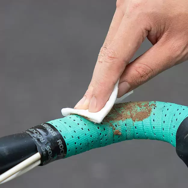 Rockbros Handlebar Tape Perforated Silicone - Green 9