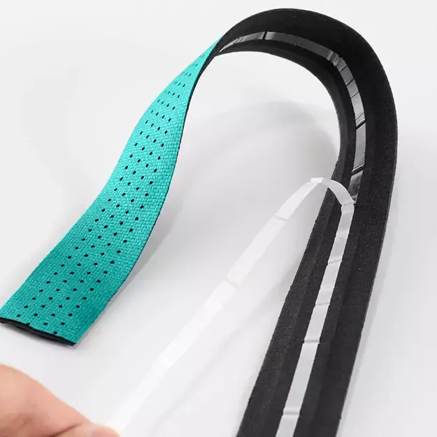 Rockbros Handlebar Tape Perforated Silicone - Green 11