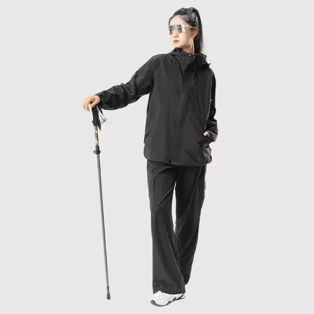 Qunature Nordic Walking Trekking Pole Aluminum 110 - 130 cm 1 pc. - Brown 15