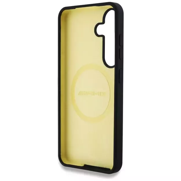 AMG Oversize Rhombs MagSafe Case for Samsung Galaxy S25 - Black 3