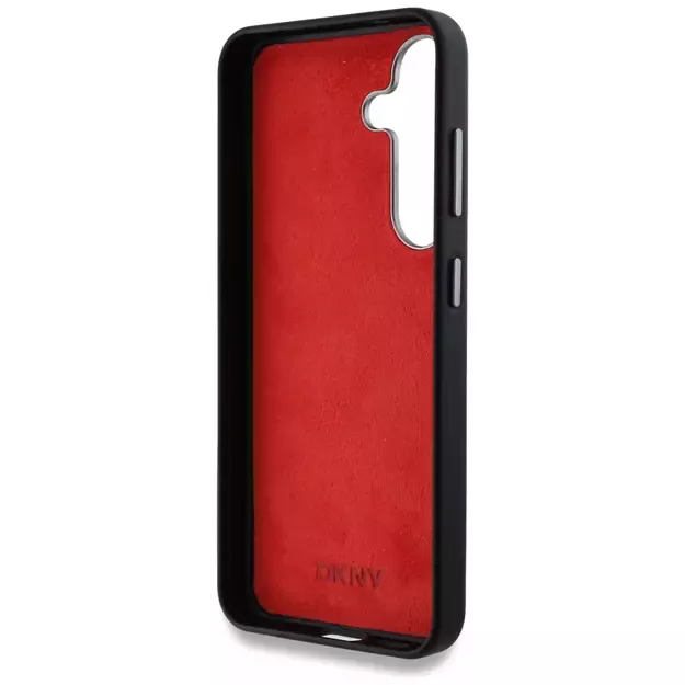 DKNY Leather Heart of NY Case for Samsung Galaxy S25 - Black 8