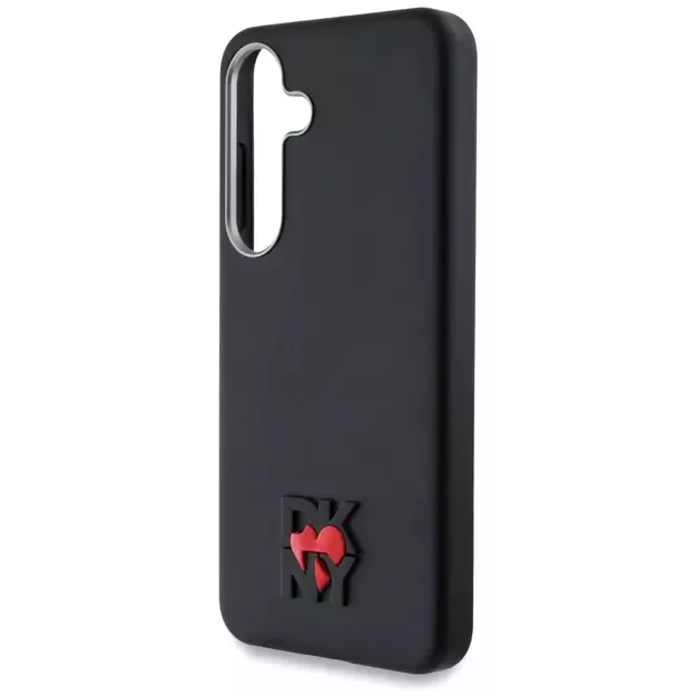 DKNY Leather Heart of NY Case for Samsung Galaxy S25 - Black 6