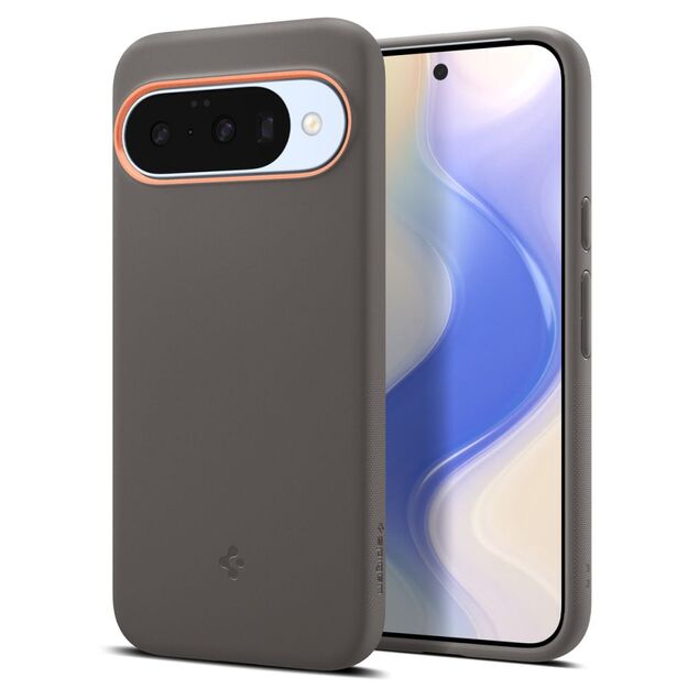 Spigen Nano Pop Mag MagSafe Case for Google Pixel 10 / 10 Pro - Gray-Orange 1
