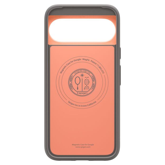 Spigen Nano Pop Mag MagSafe Case for Google Pixel 10 / 10 Pro - Gray-Orange 4